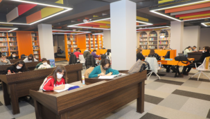 Talas'ta Kütüphanelere 24 saat ayarı