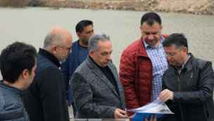 Talas Zincidere Göleti çalışmaları hızlandı