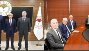 Tarım ve Orman Bakanı Kirişçi ile yardımcısı Yumaklı'ya ziyaret