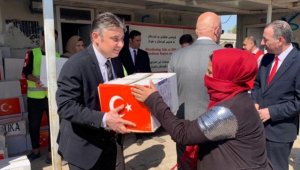 TİKA'dan Erbil'de ihtiyaç sahibi ailelere ramazan yardımı