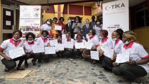 TİKA'dan Kamerun'daki kadınlara yönelik meslek edindirme kursu 