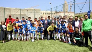 TİKA'dan Libya'daki işitme ve konuşma engelli sporculara malzeme desteği