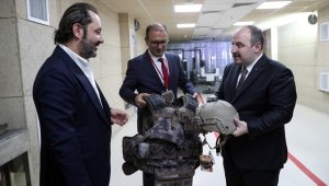 Zelenskiy'nin balistik korumalı kaskı ve yeleği Yozgat'tan