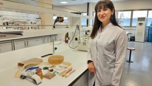 Zeytin çekirdeğini çevre dostu plastiğe dönüştürüyor