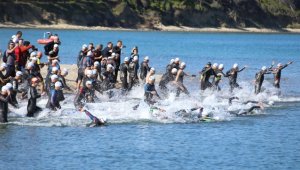 1915 Çanakkale Köprüsü Gelibolu Triatlonu başladı