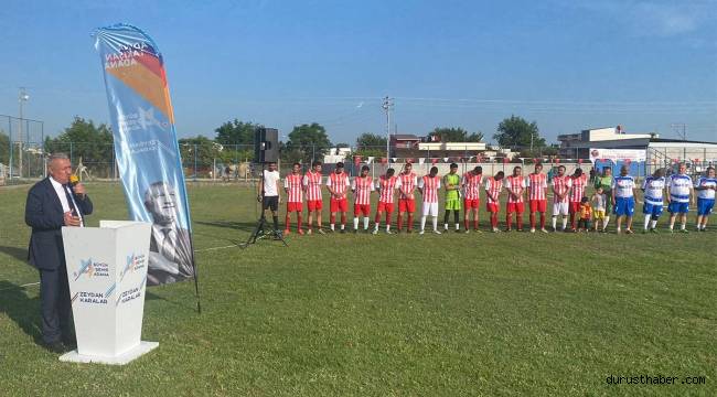Adana Büyükşehir destekli futbol turnuvası başladı