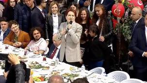Akşener: Türkiye'de herkesin elinin uzanabildiği bir sofra kuracağız