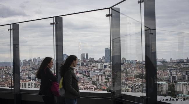 Atakule'nin 125 metrelik kule kısmı ziyarete açıldı