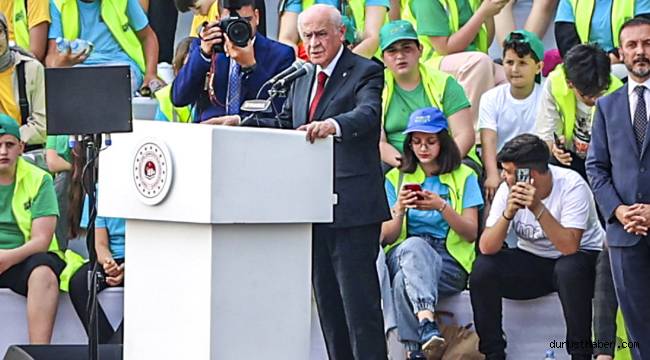 Bahçeli'den millet bahçesi açıklaması: Yıkım yok ihya var