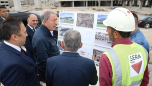 Bakan Akar İle Başkan Büyükkılıç'tan 