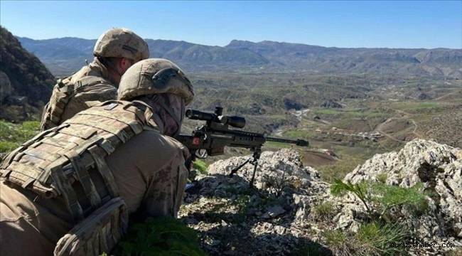 Barış Pınarı bölgesinde 7 PKK/YPG'li terörist etkisiz hale getirildi