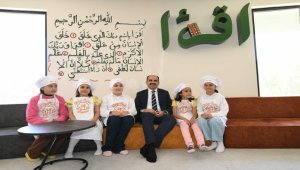 Başkan Altay, Bilgehanelerde eğitim gören hafızlık öğrencileriyle buluştu