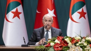 Cezayir Cumhurbaşkanı Tebbun: Cezayir'deki Türk yatırımlarını 10 milyar dolar üzerine ulaştıracağımıza inanmaktayım