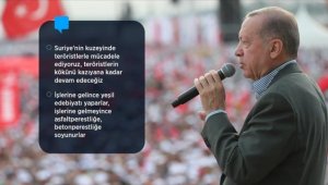 Cumhurbaşkanı Erdoğan: Bugün vizyon olarak konuştuklarımız, yarın ülkemizin hakikatleri olarak önümüze çıkacaktır