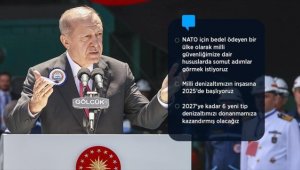 Cumhurbaşkanı Erdoğan: Milli denizaltımızı 5-6 sene içerisinde Deniz Kuvvetlerimize teslim etmeyi planlıyoruz
