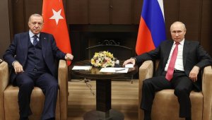 Cumhurbaşkanı Erdoğan, Rusya Devlet Başkanı Putin'le telefonda görüştü