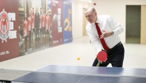 Cumhurbaşkanı Erdoğan'ın masa tenisindeki raket tutuşu, NFT'ye dönüştürüldü