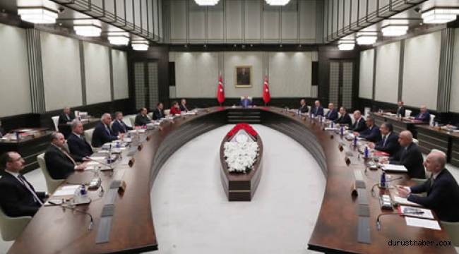 Cumhurbaşkanlığı Yüksek İstişare Kurulu toplantısı Cumhurbaşkanı Erdoğan başkanlığında yapıldı