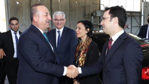 Dışişleri Bakanı Çavuşoğlu Filistin'e ulaştı