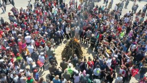 Edirne Keşan'da Hıdırellez ateşi yakıldı