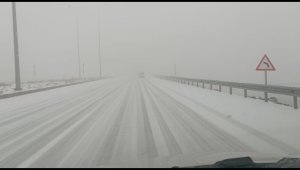 Erciyes Kayak Merkezi ile Sivas'ın yüksek kesimlerine kar yağdı