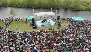 Fazıl Say, Munzur Nehri kıyısında konser verdi