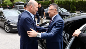 Fuat Oktay'dan Bakan Soylu'ya ziyaret