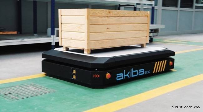 İnsansız yük taşıma robotu 'AKİBA' seri üretime hazır