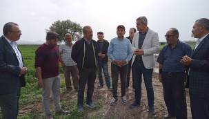 İYİ Partili Kazım Yücel: “Yemlihalı çiftçiler, can suyu veremedi!”