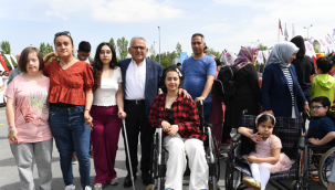 Kayseri Büyükşehir Belediyesi'nden engelsiz bahar şenliği