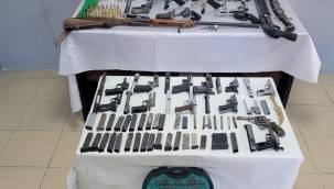 Kayseri'de Ruhsatsız silah imal ettiği iddiasıyla 5 kişi yakalandı 