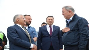 Kayseri Havalimanı yeni terminal binasında çalışmalar sürüyor