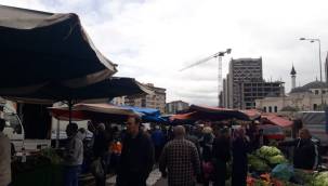 Kayseri semt pazarında fiyatlar yükseldi