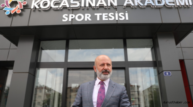 Kocasinan Akademi Spor Tesisi hizmete açılıyor