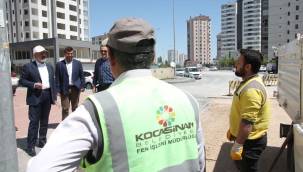 Kocasinan Belediye Başkanı Çolakbayrakdar, şehrin altyapısını değiştiriyoruz