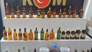 Kuaförde sahte alkol üretimi yapıldığı anlaşıldı