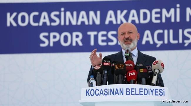 Mimarsinan Mahallesinde yetişkin erkeklere özel spor tesisi açıldı