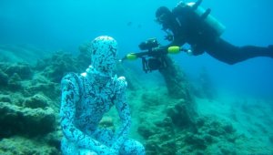 Muğla'da su altı sergisi ziyarete açıldı