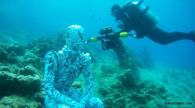 Muğla'da su altı sergisi ziyarete açıldı