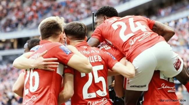 Rusya Kupası'nda şampiyon Spartak Moskova