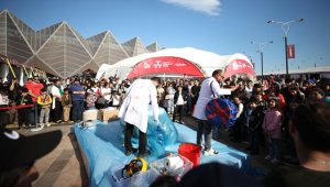 TÜBİTAK'ın etkinlikleri TEKNOFEST Azerbaycan'da ilgi odağı oldu