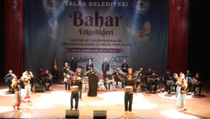 Türk Dünyası Talas'ta gerçekleşen gösteride buluştu