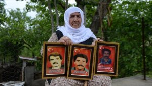 Üç evladını teröre kurban veren şehit annesinin buruk Anneler Günü