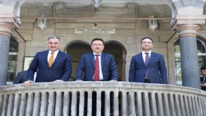 Vali Çiçek, Develi ilçesinde ziyaretlerde bulundu 