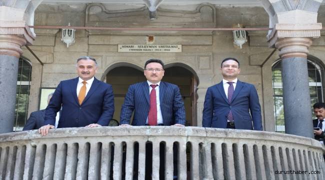 Vali Çiçek, Develi ilçesinde ziyaretlerde bulundu