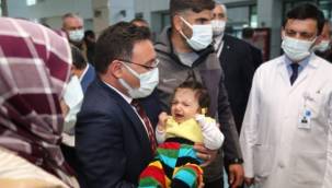 Vali Çiçek, Şehir Hastanesine ziyarette bulundu