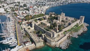 Yenilenen Bodrum Kalesi'ni yılın ilk 5 ayında 50 binden fazla kişi ziyaret etti