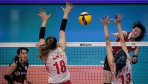  A Milli Kadın Voleybol Takımı Güney Kore'yi 3-1 mağlup etti