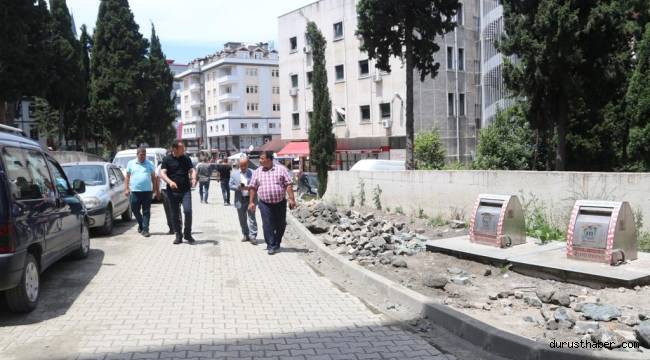 Akçaabat'ta Şehrin Dört Bir Yanında Çalışma Var