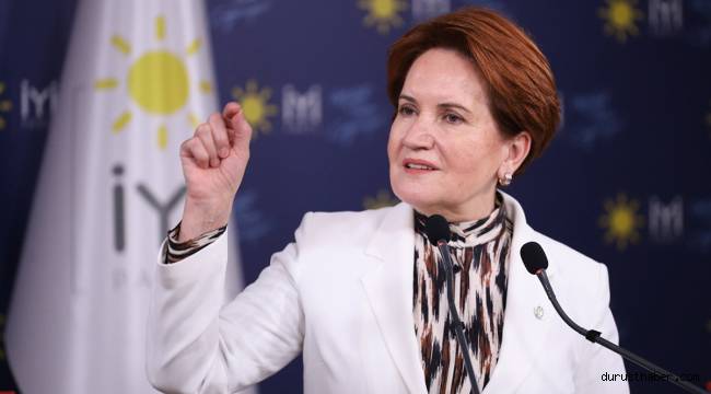 Akşener: Çocuklarımızın bugünleri ve gelecekleri çalınıyor